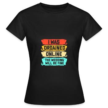 Pasteur - T-shirt Femme - noir - Devant - AI Model Female 172 dark (172cm)