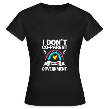 Maman croquante - T-shirt Femme - noir - Devant - AI Model Female 172 dark (172cm)