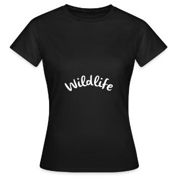 Wildlife - Women's T-Shirt - black - Front - AI Model Female 172 dark (172cm)