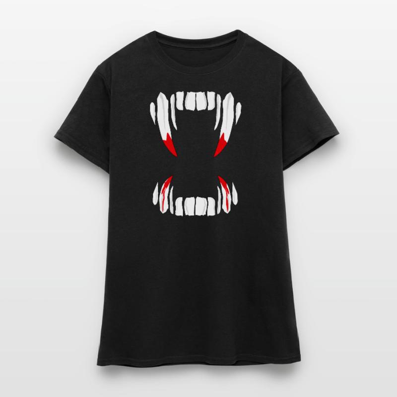 Vampire Teeth Teeth Teeth Drakula Women's T-Shirt