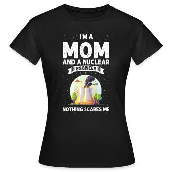 Kernenergie Spruch für Kernenergie - Frauen T-Shirt - Schwarz - Vorne - AI Model Female 172 dark (172cm)