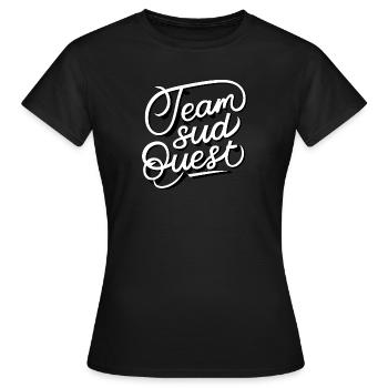 Team sud ouest - T-shirt Femme - noir - Devant - AI Model Female 172 dark (172cm)