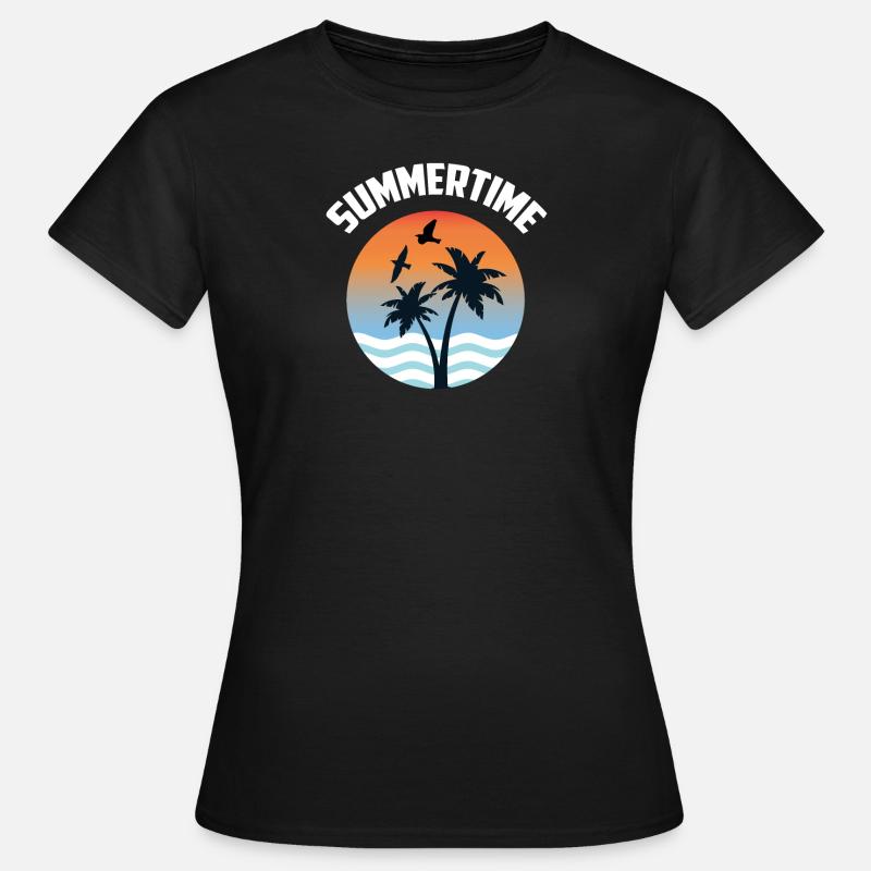 Summertime - Women's T-Shirt - black