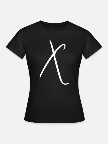 X - Frauen T-Shirt - Schwarz