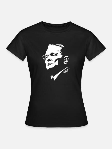 Josip Broz Tito - 2 (w) - Dame-T-shirt - sort