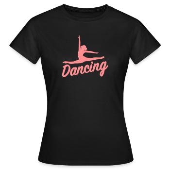 Dancing - T-shirt Femme - noir - Devant - AI Model Female 172 dark (172cm)