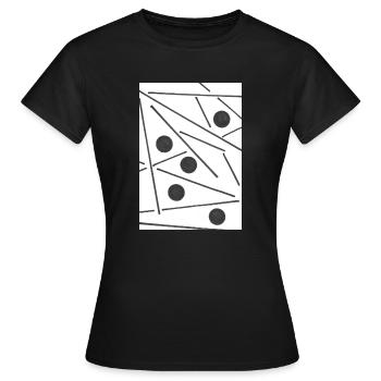 Sign - Frauen T-Shirt - Schwarz - Vorne - AI Model Female 172 dark (172cm)