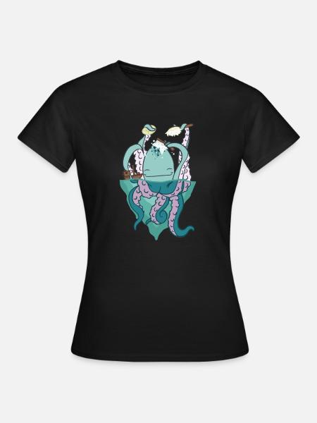 kraken - Women's T-Shirt - black
