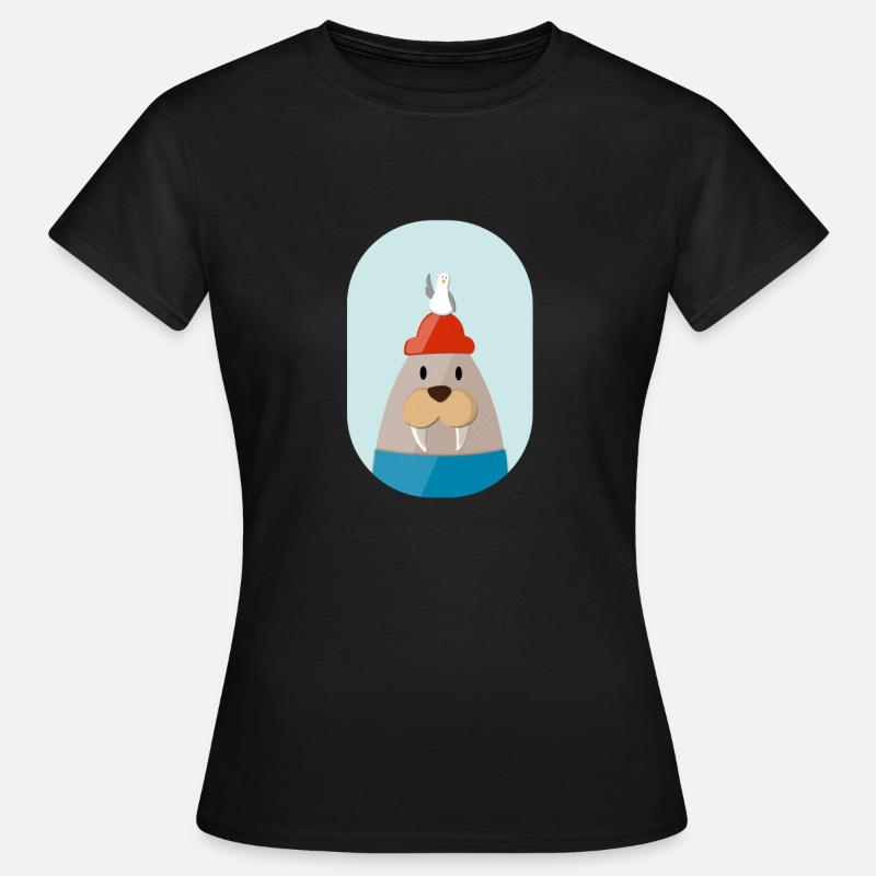 walrus - Women's T-Shirt - black