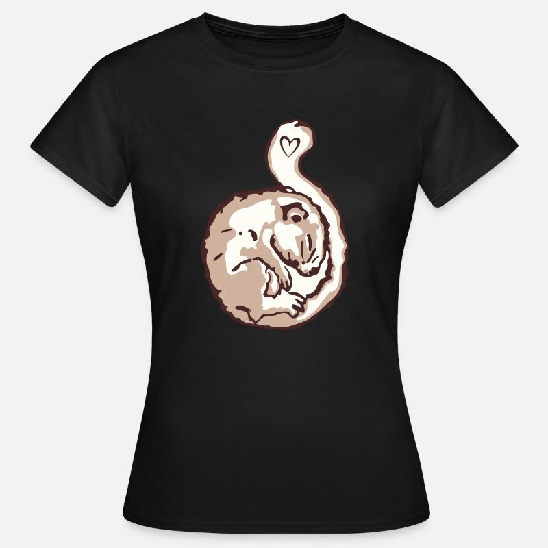 Hazel dormouse - Women's T-Shirt - black