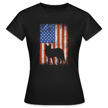 Conception de coyote pour les réacteurs de coyote - T-shirt Femme - noir - Devant - AI Model Female 172 dark (172cm)