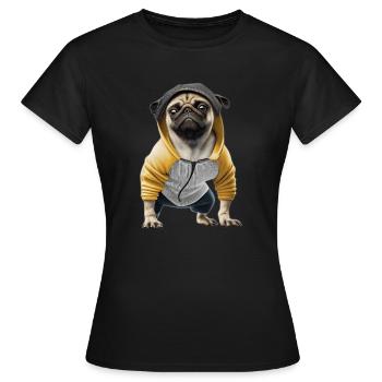 Carlin | Carlin de gymnastique Carlin | Carlin - T-shirt Femme - noir - Devant - AI Model Female 172 dark (172cm)