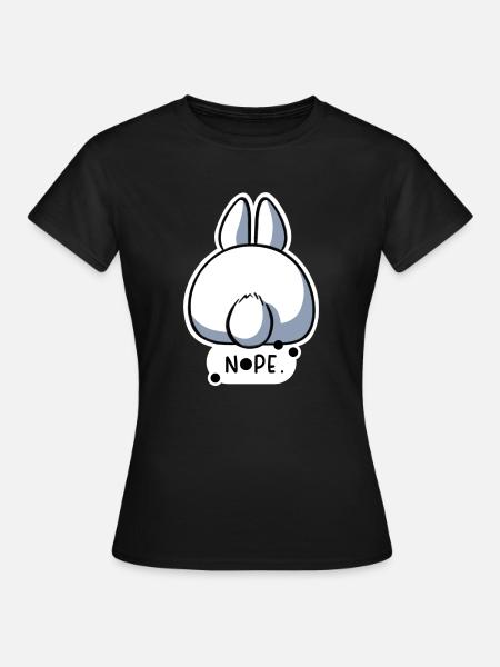 Nope - Frauen T-Shirt - Schwarz