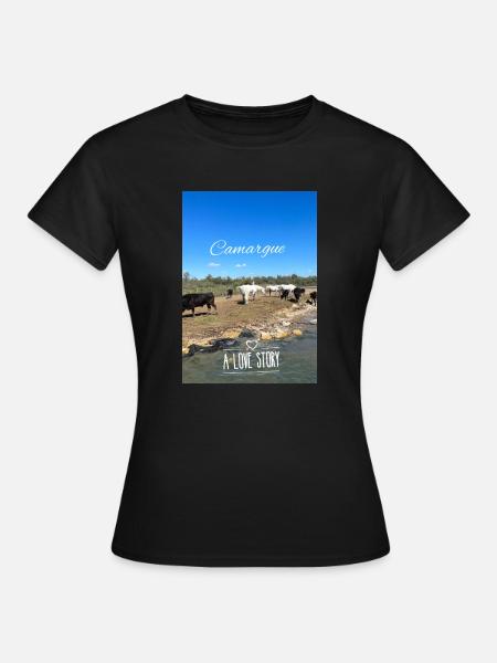 Camargue - Frauen T-Shirt - Schwarz