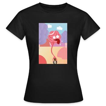 Sugar rush - Women's T-Shirt - black - Front - AI Model Female 172 dark (172cm)
