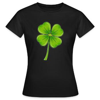 chance - T-shirt Femme - noir - Devant - AI Model Female 172 dark (172cm)