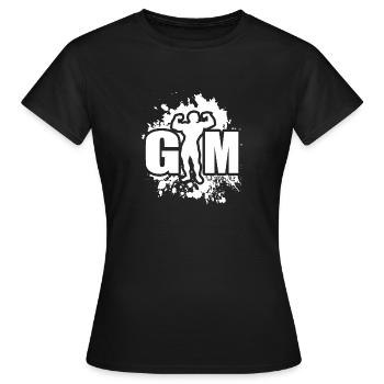 formation - T-shirt Femme - noir - Devant - AI Model Female 172 dark (172cm)