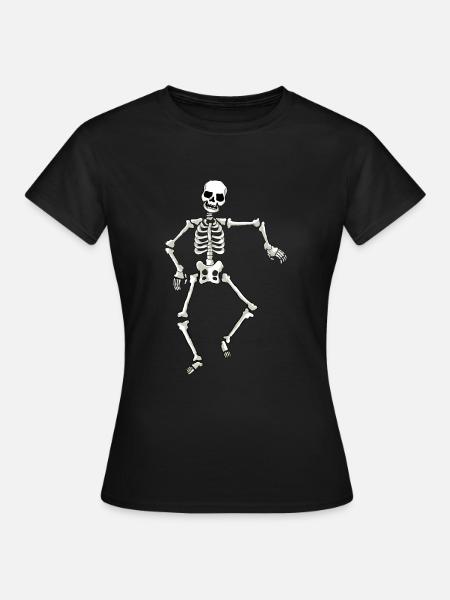 skeleton - Women's T-Shirt - black