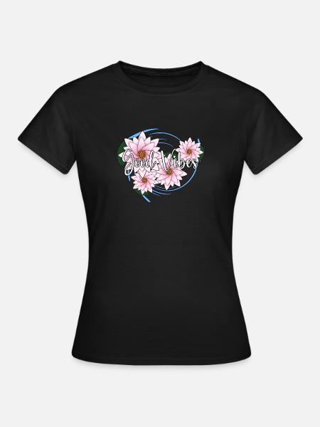 Good Vibes - Lotus Version - Frauen T-Shirt -