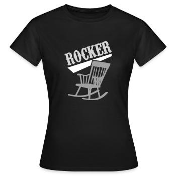 Rocker - Women's T-Shirt - black - Front - AI Model Female 172 dark (172cm)