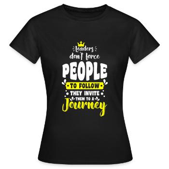 Chef Job Vorgesetzter Angestellter - Frauen T-Shirt - Schwarz - Vorne - AI Model Female 172 dark (172cm)