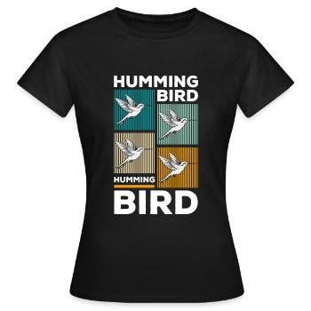Vogel Zauberei Diversity - Frauen T-Shirt - Schwarz - Vorne - AI Model Female 172 dark (172cm)