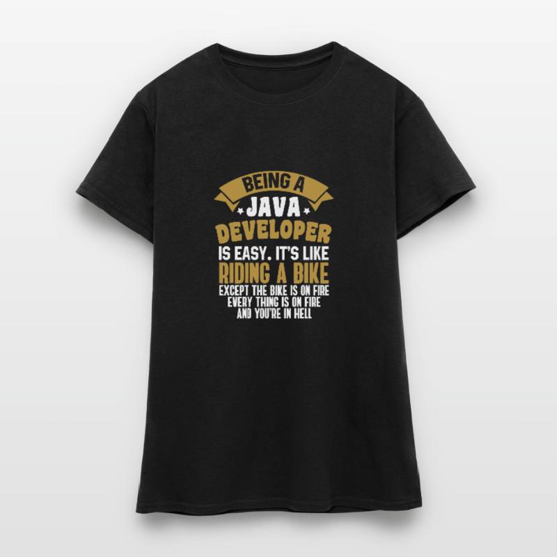 Java Developer Frauen T-Shirt