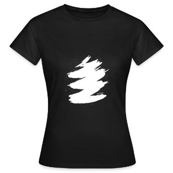 Coups - T-shirt Femme - noir - Devant - AI Model Female 172 dark (172cm)