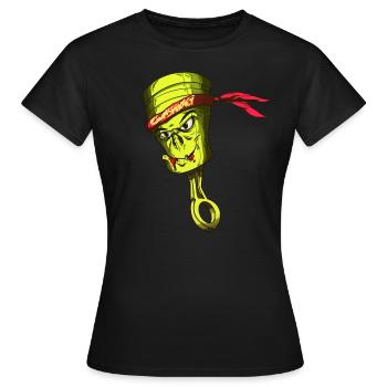 GROMPY GROMSP! OSÉ - T-shirt Femme - noir - Devant - AI Model Female 172 dark (172cm)