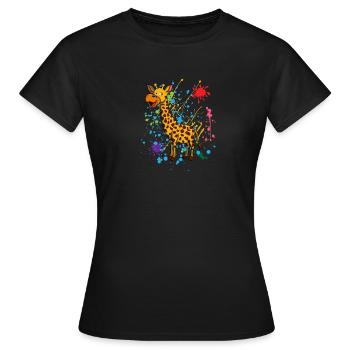 School start School start 2019 Gift enrollment - Women's T-Shirt - black - Front - AI Model Female 172 dark (172cm)