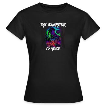 Gangsters dans la ville 3 - T-shirt Femme - noir - Devant - AI Model Female 172 dark (172cm)