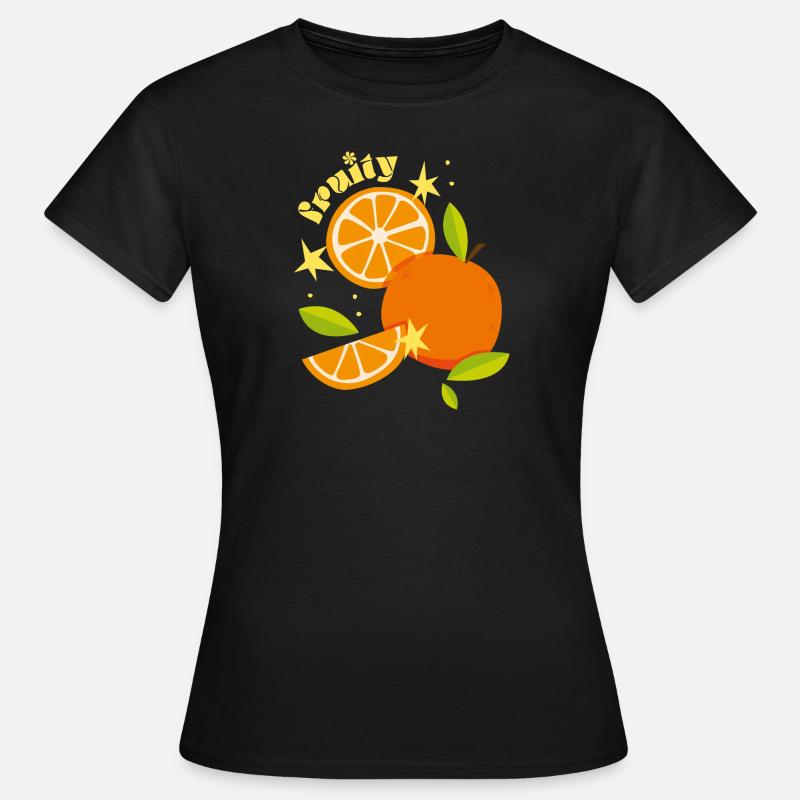 Fruity Oranges - Women's T-Shirt - black