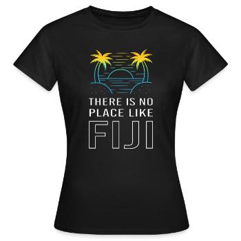 Fiji - Women's T-Shirt - black - Front - AI Model Female 172 dark (172cm)