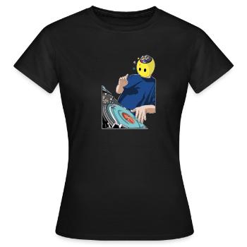 Smarties Dj - T-shirt Femme - noir - Devant - AI Model Female 172 dark (172cm)