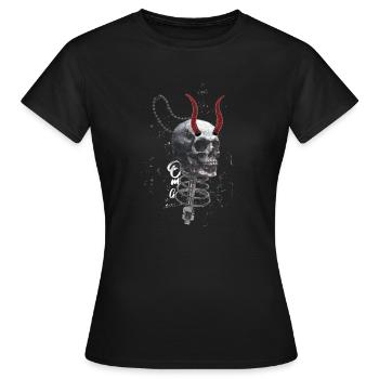 OMG - Frauen T-Shirt - Schwarz - Vorne - AI Model Female 172 dark (172cm)