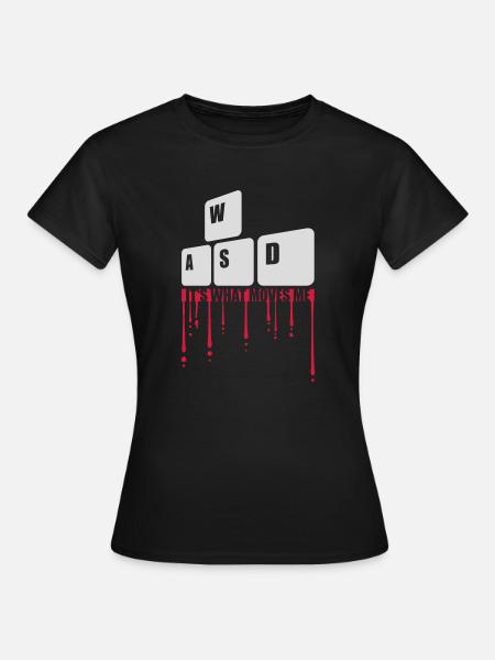 its what moves me - Frauen T-Shirt - Schwarz