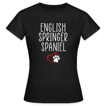 Citation springer anglaise - T-shirt Femme - noir - Devant - AI Model Female 172 dark (172cm)