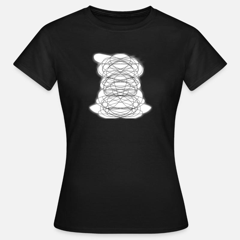 scrawl - Women's T-Shirt - black