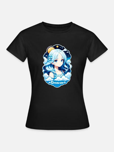 Träumer - Träumer - Träumer - Traum - Träumerei - Frauen T-Shirt - Schwarz