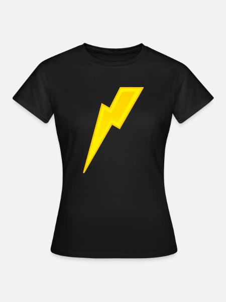 Blitz - Frauen T-Shirt - Schwarz