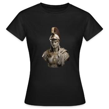Roman Centurion - Women's T-Shirt - black - Front - AI Model Female 172 dark (172cm)