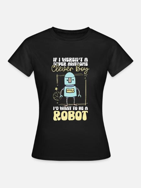Android Mechanik Robotik Techniker - Frauen T-Shirt - Schwarz