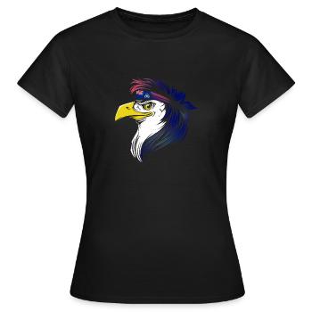 Ascension - T-shirt Femme - noir - Devant - AI Model Female 172 dark (172cm)