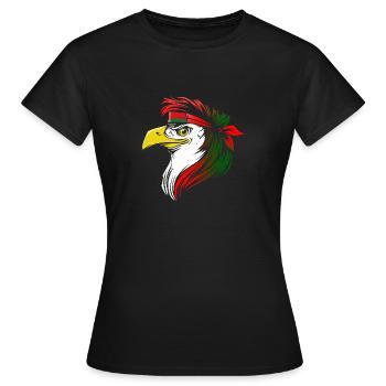 Belarus - Women's T-Shirt - black - Front - AI Model Female 172 dark (172cm)