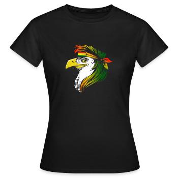 Bolivien - Frauen T-Shirt - Schwarz - Vorne - AI Model Female 172 dark (172cm)