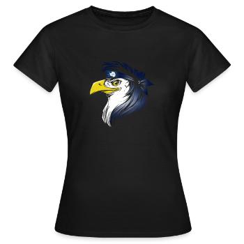 Antarctique - T-shirt Femme - noir - Devant - AI Model Female 172 dark (172cm)