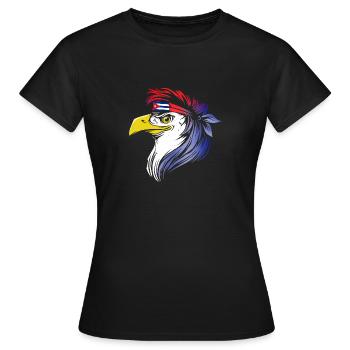 Cuba - T-shirt Femme - noir - Devant - AI Model Female 172 dark (172cm)