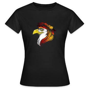 RDA - T-shirt Femme - noir - Devant - AI Model Female 172 dark (172cm)