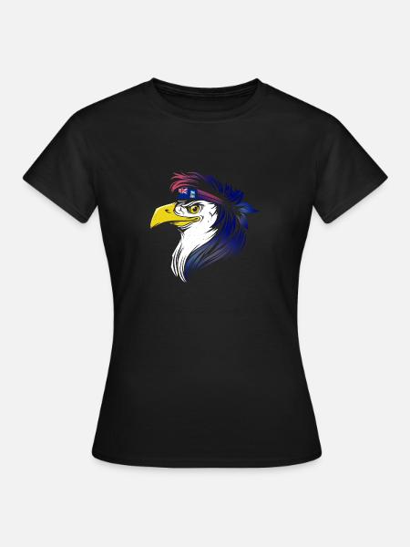 Falklandinseln - Frauen T-Shirt - Schwarz