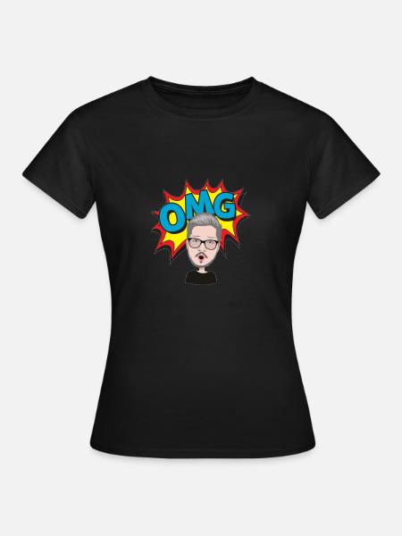 OH MEIN GOTT! - Frauen T-Shirt - Schwarz
